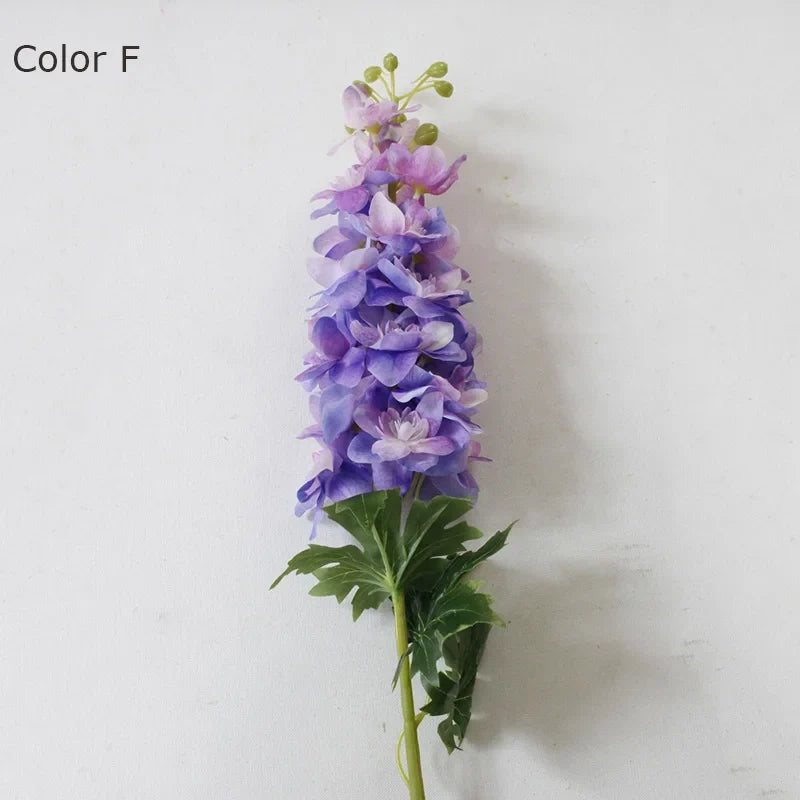 Artificial flowers delphinium hyacinth for wedding decoration - view 7