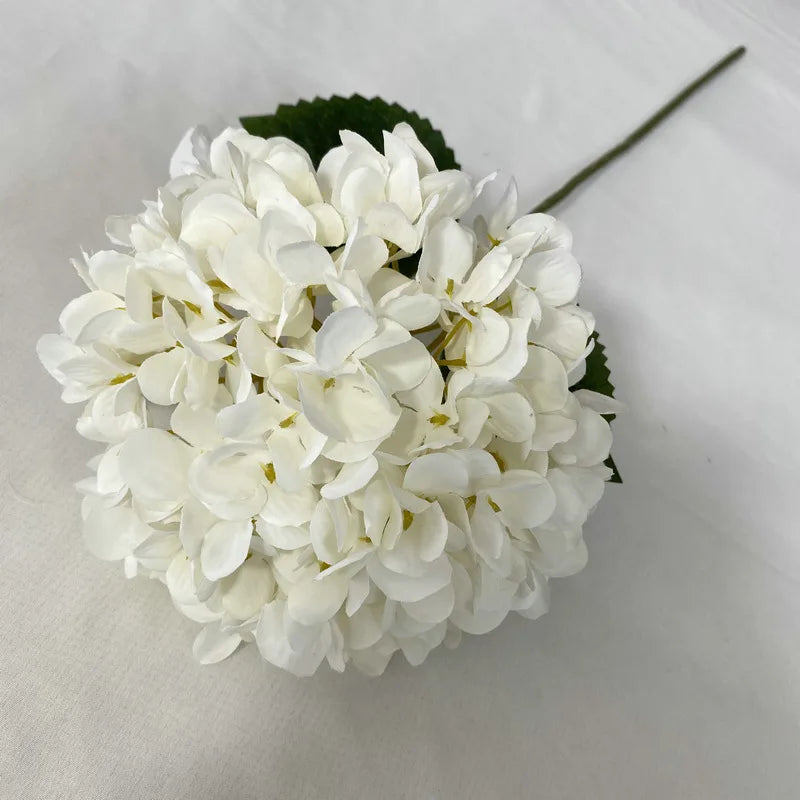 Bouquet of artificial silk hortensias for event decoration - C05