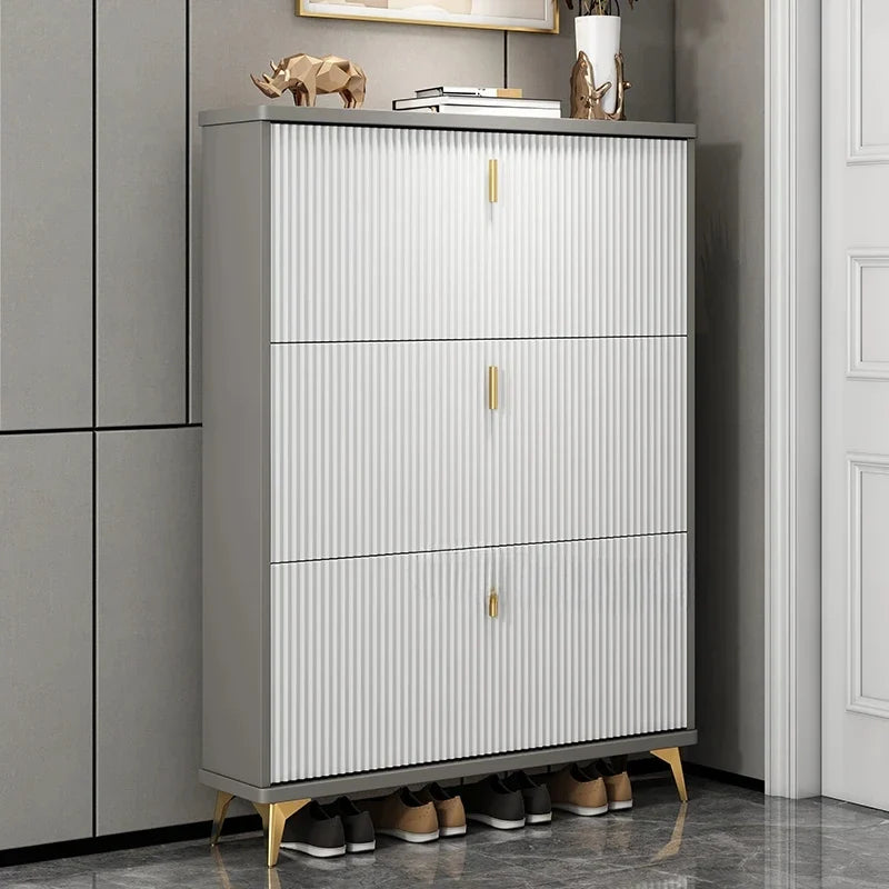 Modern multilayer shoe cabinet for optimal storage - view 3