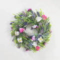 Basket of artificial spring crown flowers for Easter decoration - A 30cm