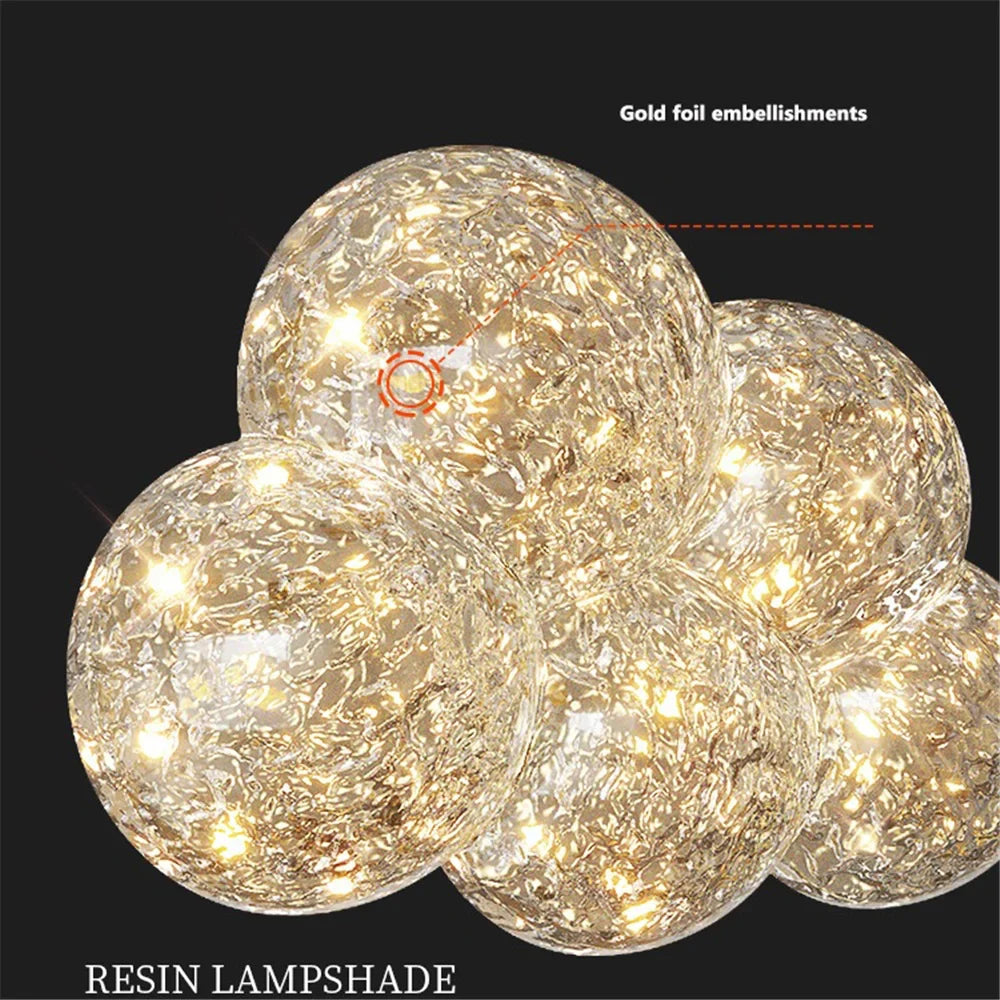 Wall sconce Italian design in transparent resin style art decorative - view 3