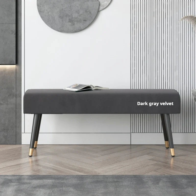 Soft shoe bench for entrance hall and living room - view 4