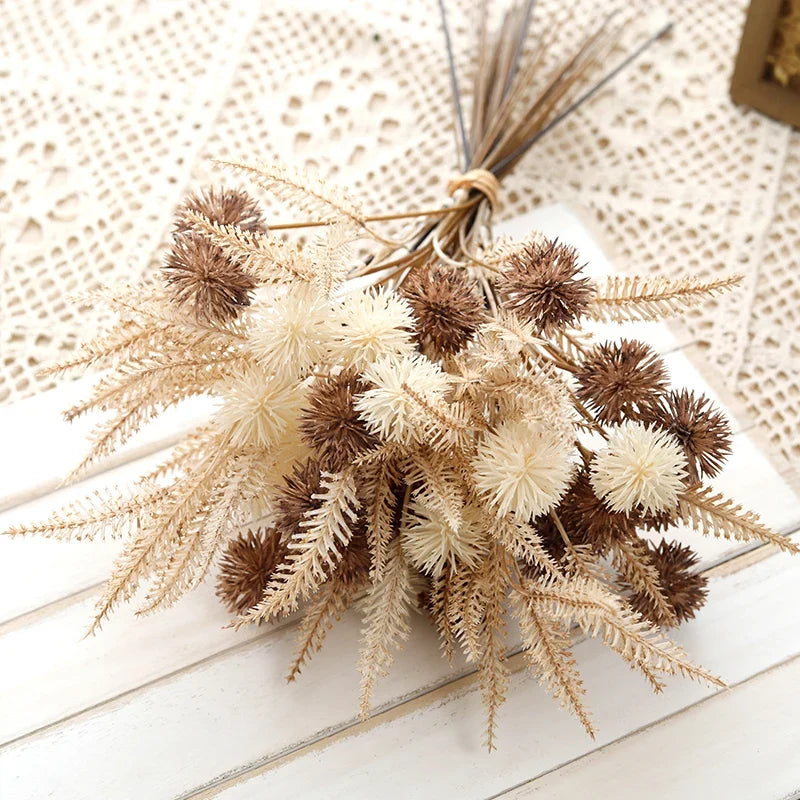 Set of artificial flower balls for decoration and DIY - view 5