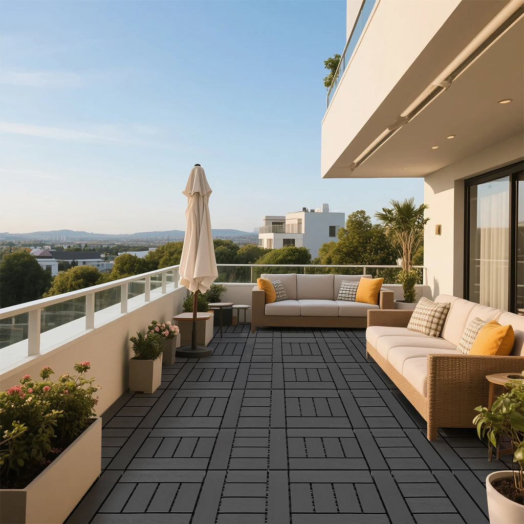 30 cm Outdoor Interlocking Deck Tiles - view 2