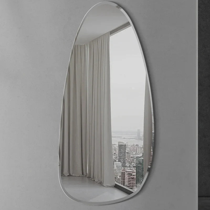 Large Nordic modern mirror for aesthetic interior decoration - view 4