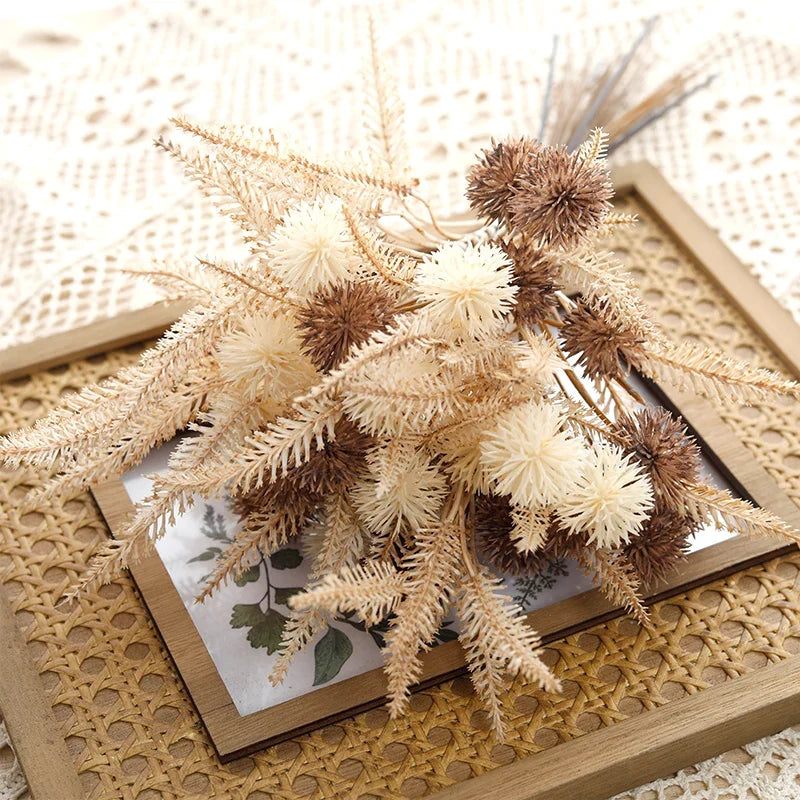 Set of artificial flower balls for decoration and DIY - view 4