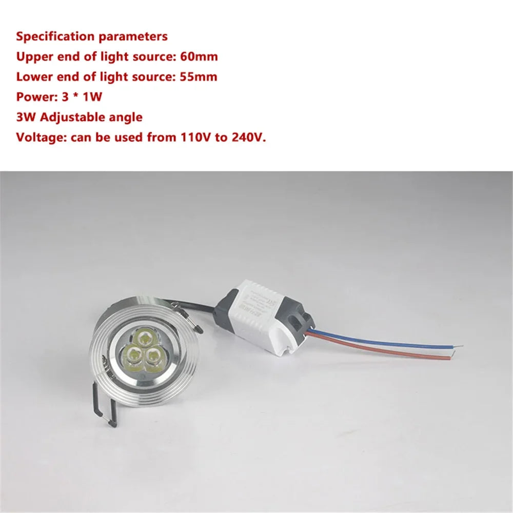 European style wick spot for interior lighting - 3W Adjustable / Warm Light