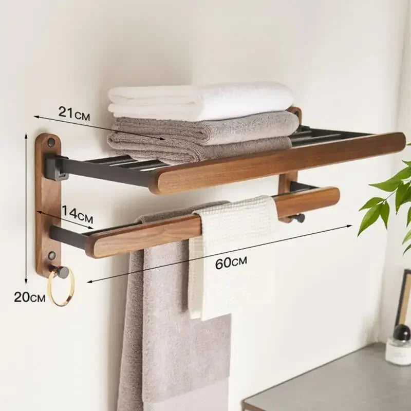 Wooden hardware set for bathroom - view 6