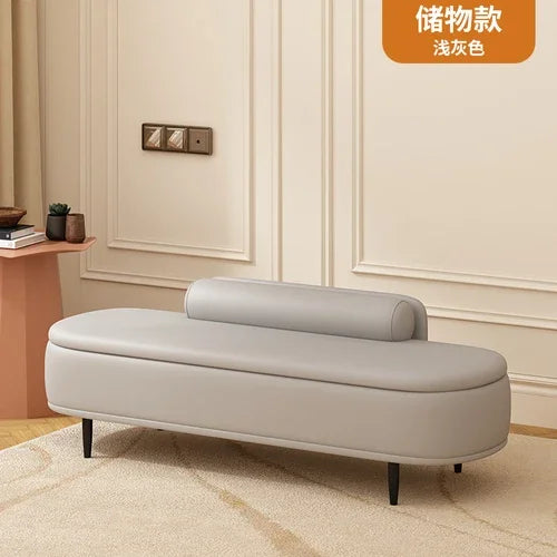 Modern and comfortable shoe bench for indoors - 120x45x42cm style3