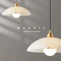 Natural marble chandelier Nordic design for interior decoration