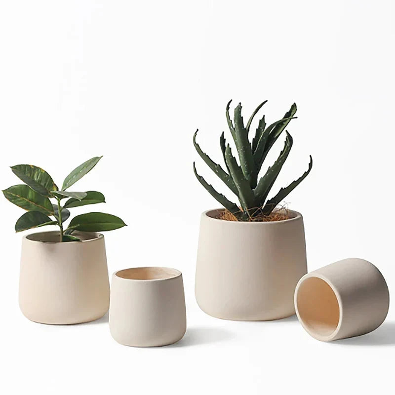 Concrete  Planter Flowerpot Silicone Molds DIY Clay Plaster mold Large Size Planter Pot Mold Creative Flower Pot Silicon Molds