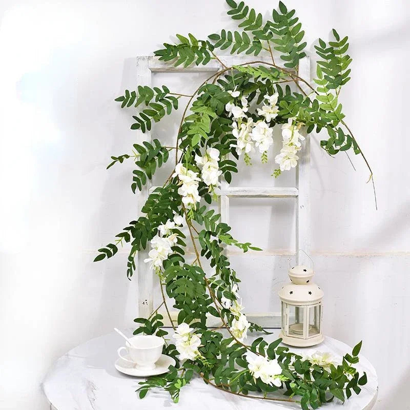 Artificial glycine flowers for elegant interior decoration