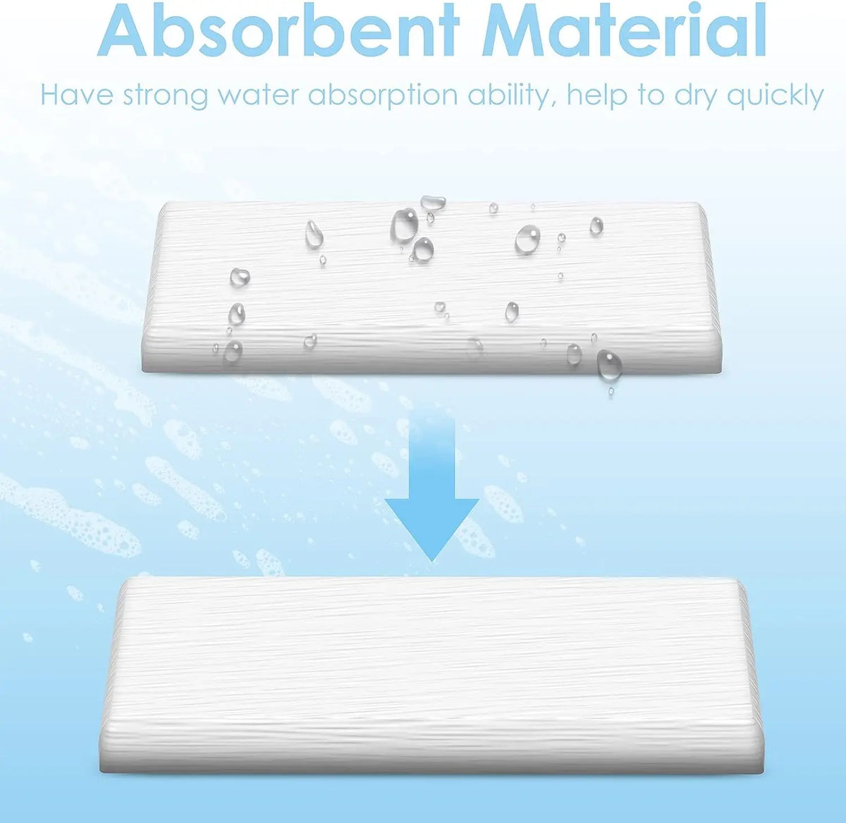Aluminum Wall-Mount Toothbrush Holder, White, 2-4 Slots - view 2