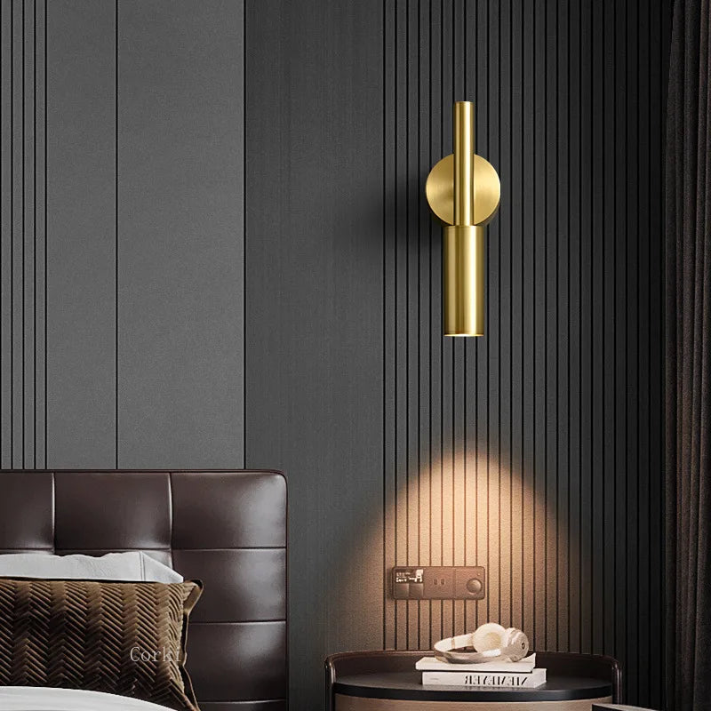 Adjustable minimalist wall sconce for modern design reading - view 2