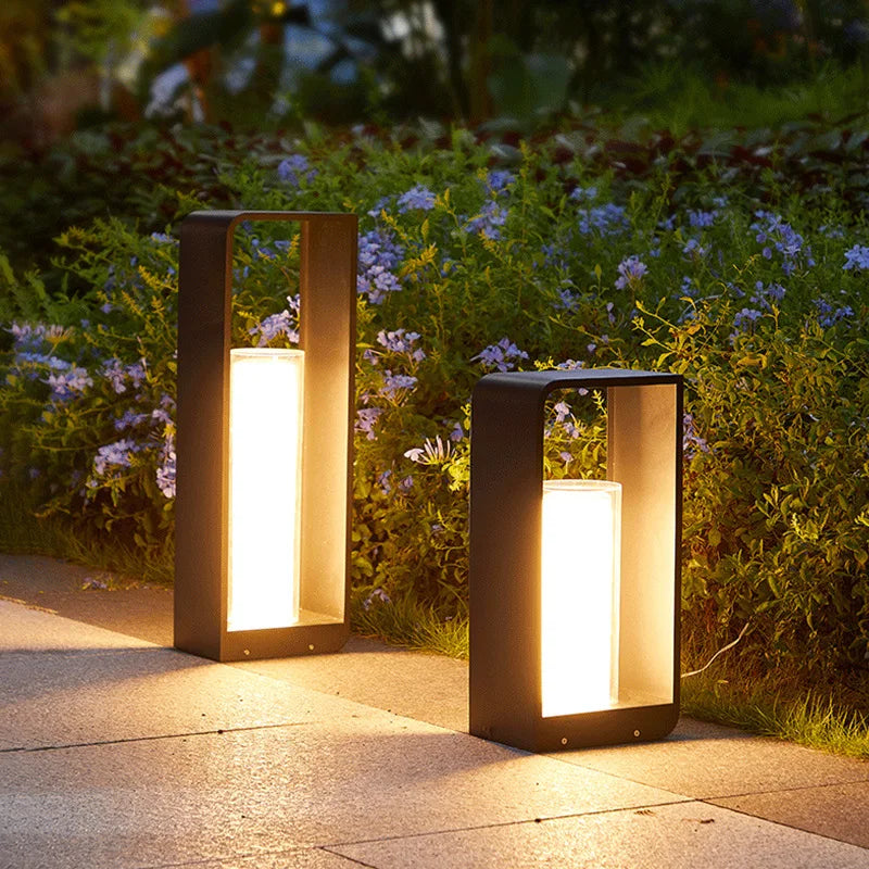 Waterproof Stainless Steel LED Garden Light, Solar or Powered - view 4
