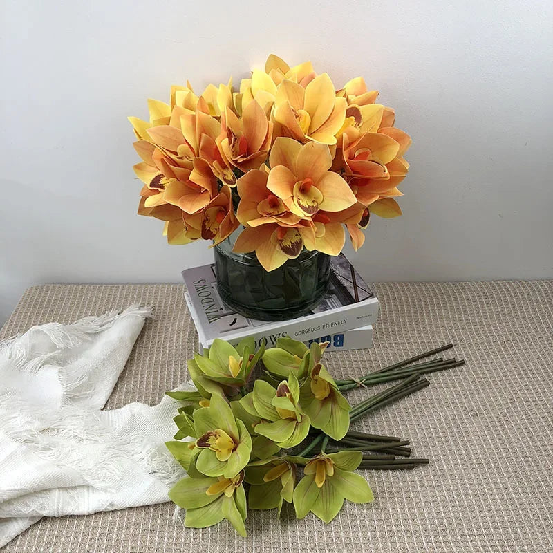 Bouquet of artificial flowers for warm and modern decoration - view 3