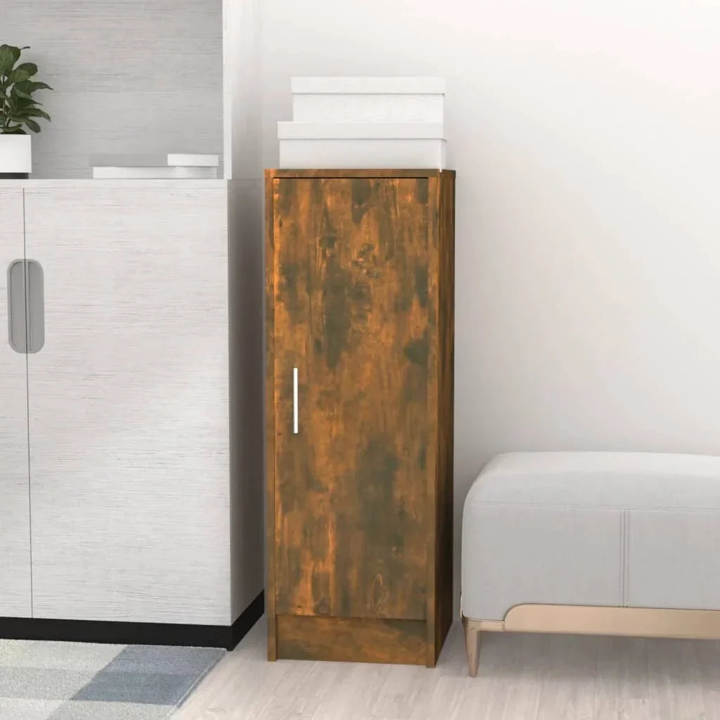 Modern design wood design smoky oak shoe furniture - view 6