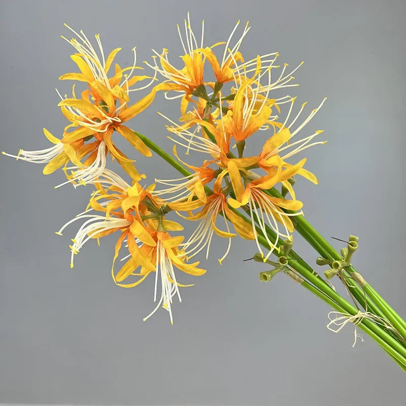 Artificial flowers orchid decoration mall green plant - view 4