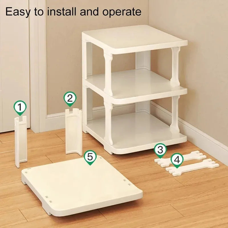 Simple shoe shelf saves practical and modern space - view 5