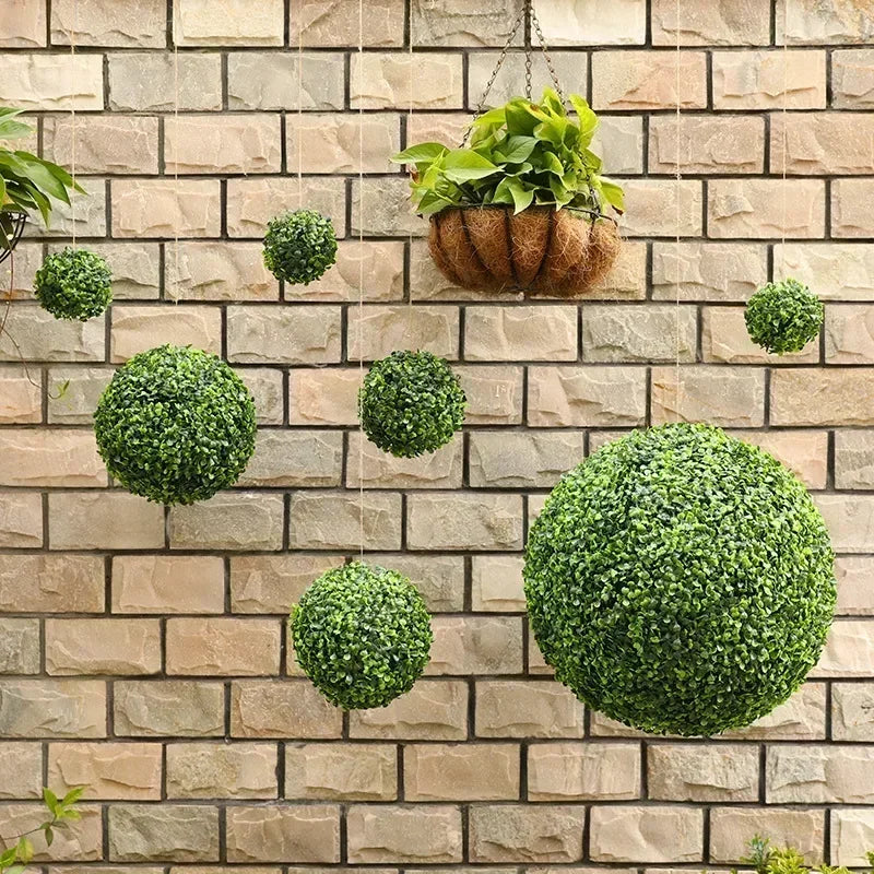 Decorative ball in artificial box for garden wedding and decoration - view 4