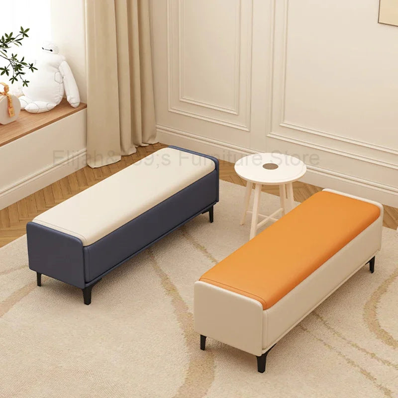 Luxury Nordic shoe bench for storage