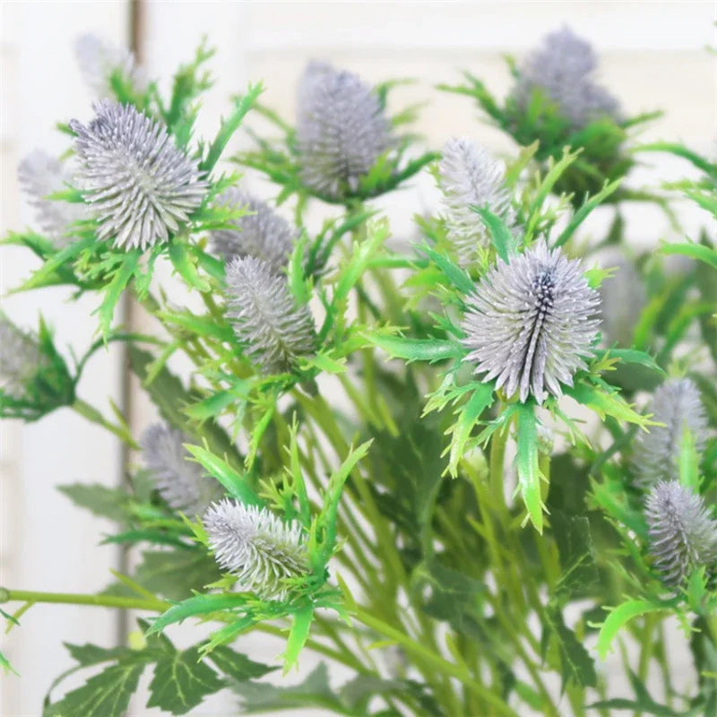 Artificial decorative flowers sea lice purple pink - view 5