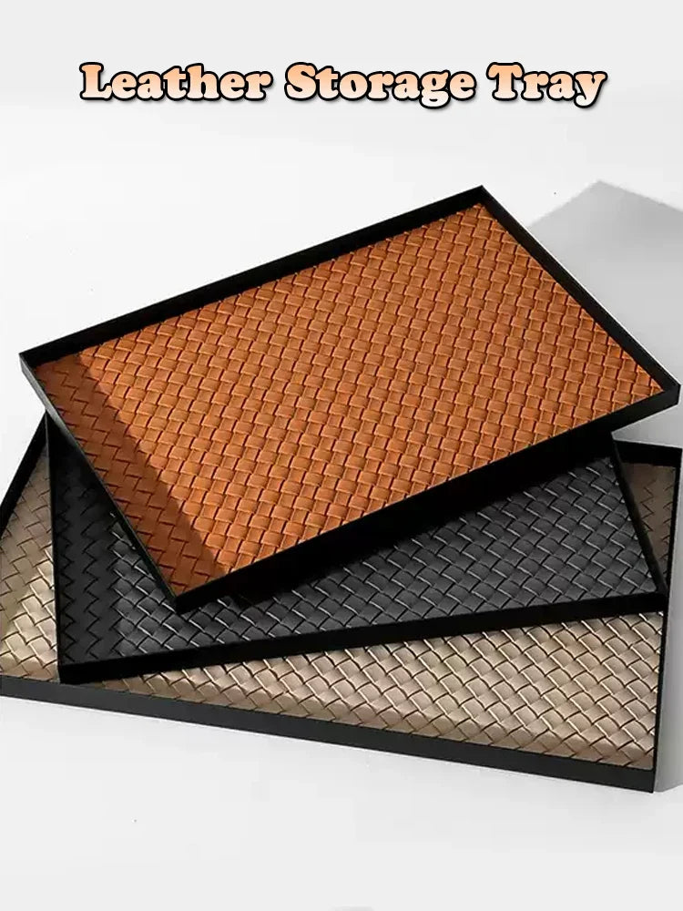 Modern storage tray for luxury jewelry and accessories