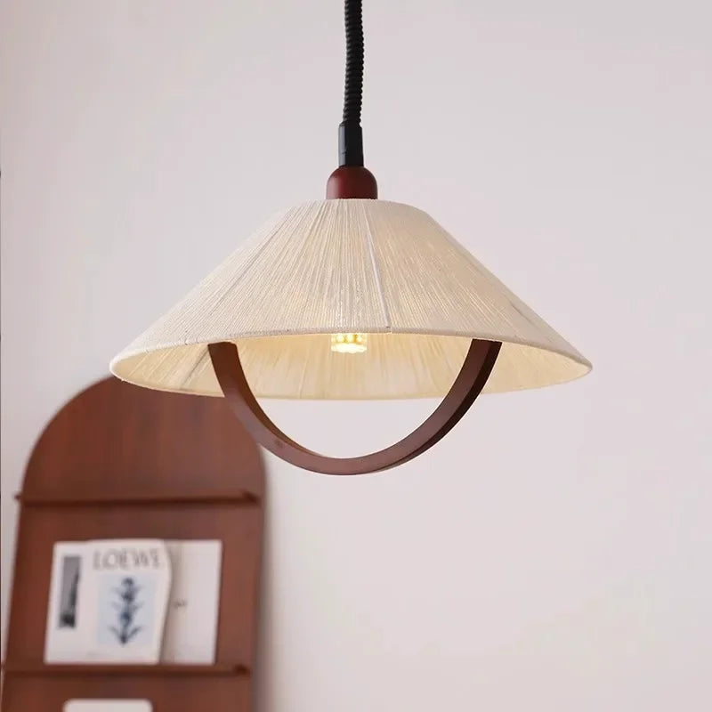 Vintage wooden chandelier for elegant interior decoration - view 3
