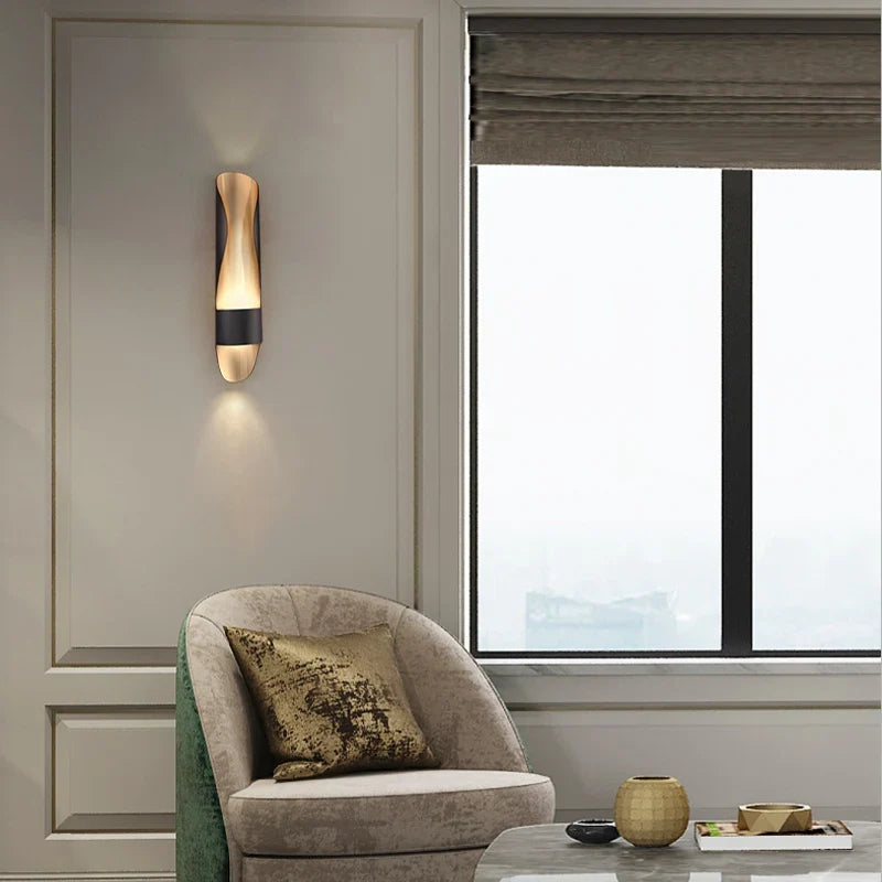 Industrial wall sconce for modern and minimalist interior - view 2