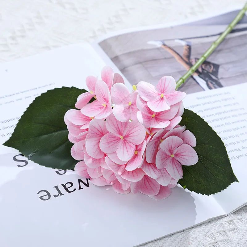 Artificial hortensia branch bouquet of decorative flowers - view 2