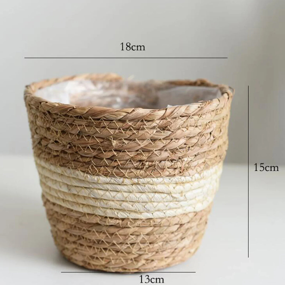 Rattan liners for plant baskets and garden decoration - Style2 S