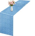 Golden sequin table runner decoration party