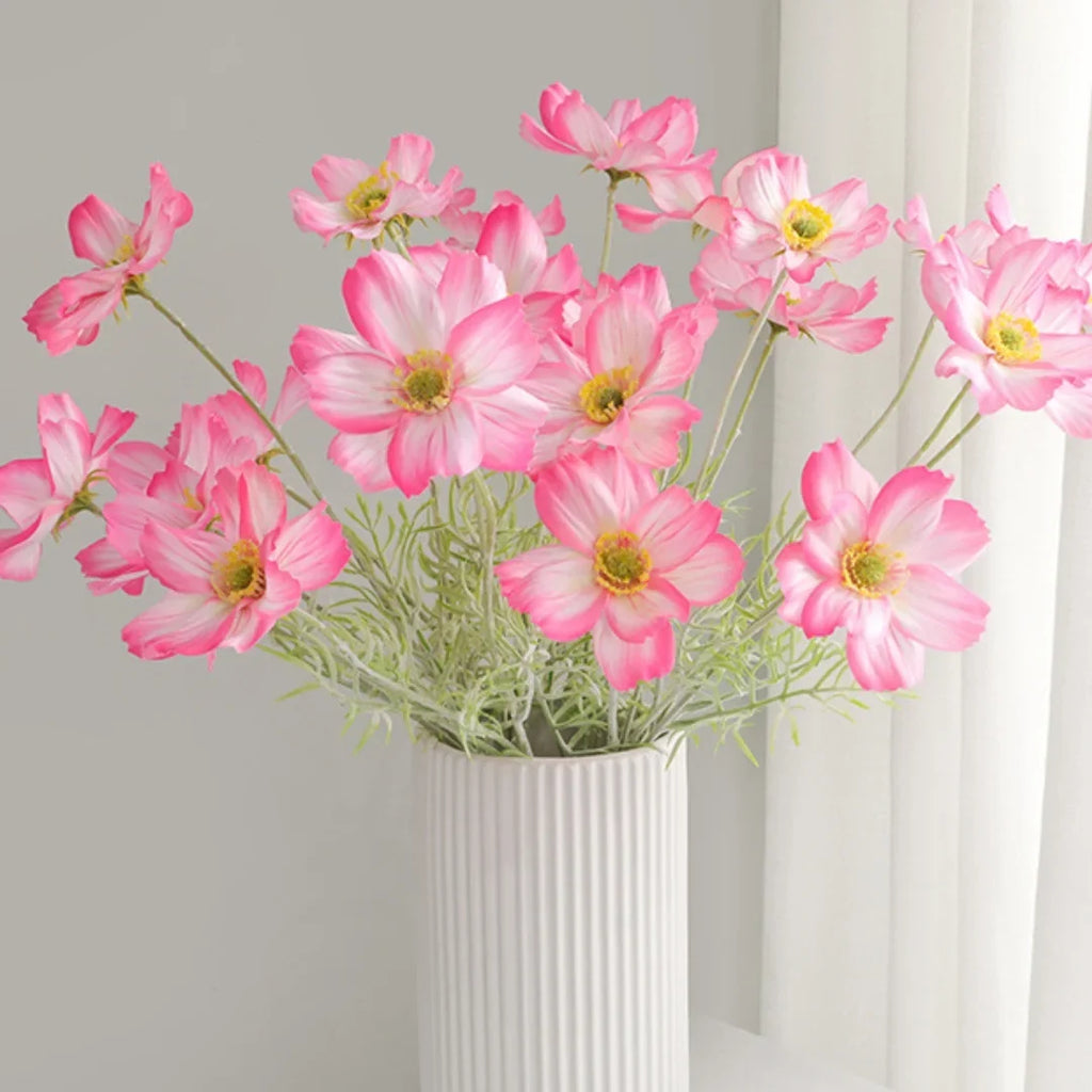 Camomile silk artificial high quality flower for party decorations - view 4