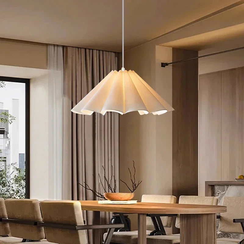 Pendant light in Japanese fabric wabi sabi for kitchen bar and restaurant - view 5