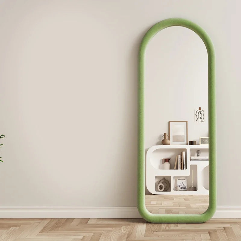 Full length modern mirror for dressing style ins - A Green / 60x160cm