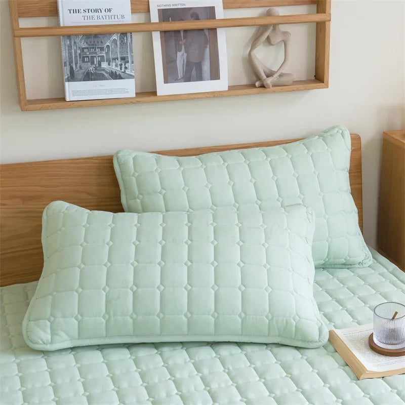 Cooling Mattress Topper for Summer,Foldable Bed Mat Cool Sleeping Mattress,Soft Breathable Roll Up Bed for Single Double Bed - view 4