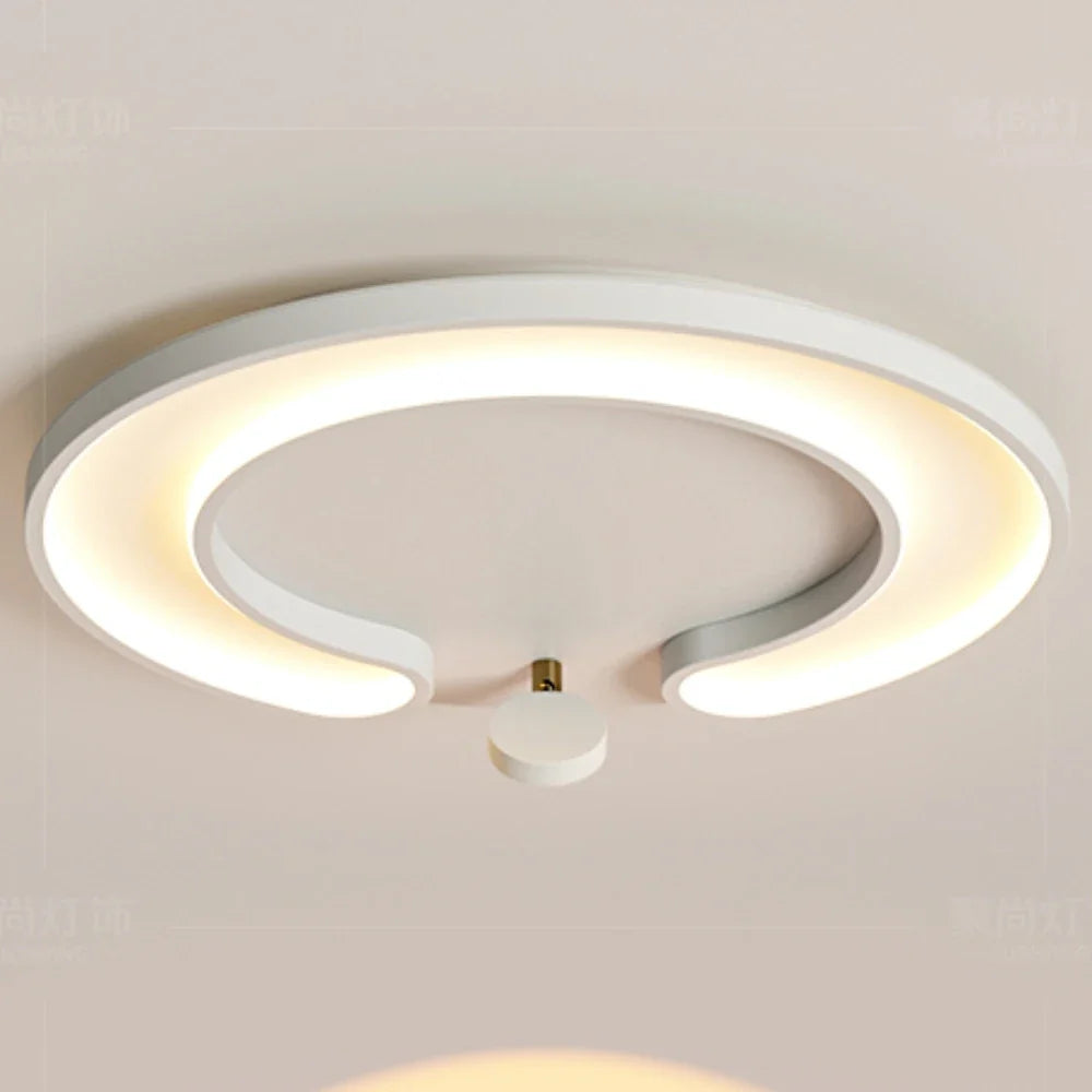 Modern led ceiling for a romantic and warm atmosphere