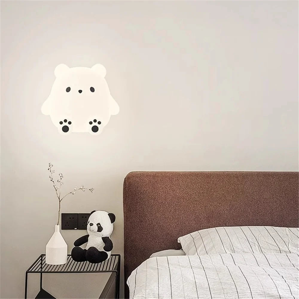 Wall sconce led christmas deer creative interior decoration - view 2