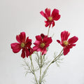 Artificial white daisy flower for decorations and gifts - Red Rose