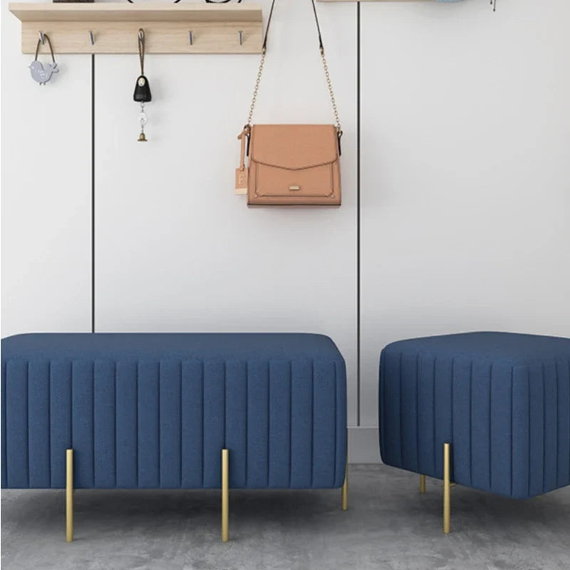 Multifunctional creative Nordic velvet bench for living room and bedroom - view 6