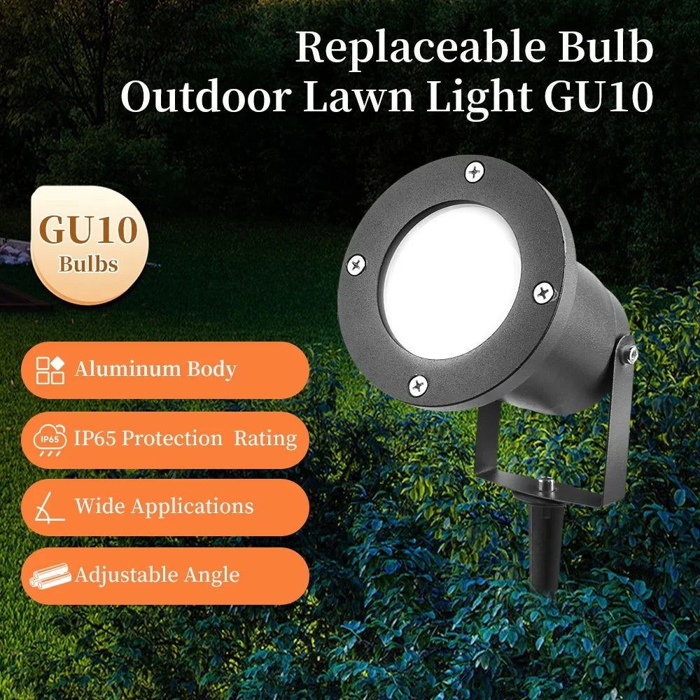 Outdoor led lamp for garden waterproof and decorative landscaped lighting - view 3