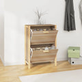 Shoe cabinet 57,5x33x80 cm wood Engineering