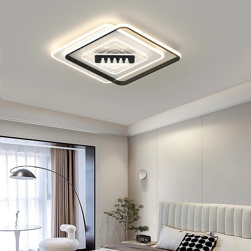 Nordic led ceiling for interior and warm atmosphere - view 5