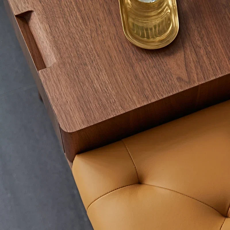 Nordic changing stools with modern design storage - view 3