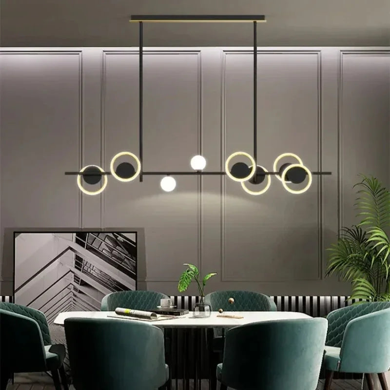 Minimalist chandelier for elegant and simple interior decoration