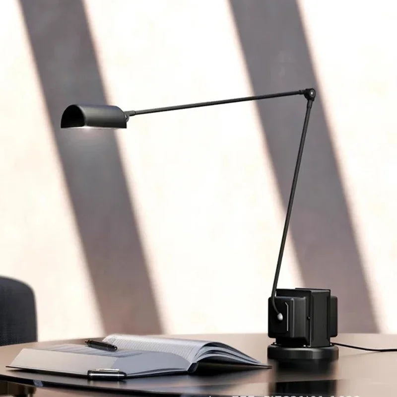 Modern floor lamp with Italian design with adjustable swivel arm - view 5