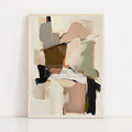 Wabi-Sabi Japanese Abstract Poster, Minimalist Ephemeral Style - 20x30cm No Frame