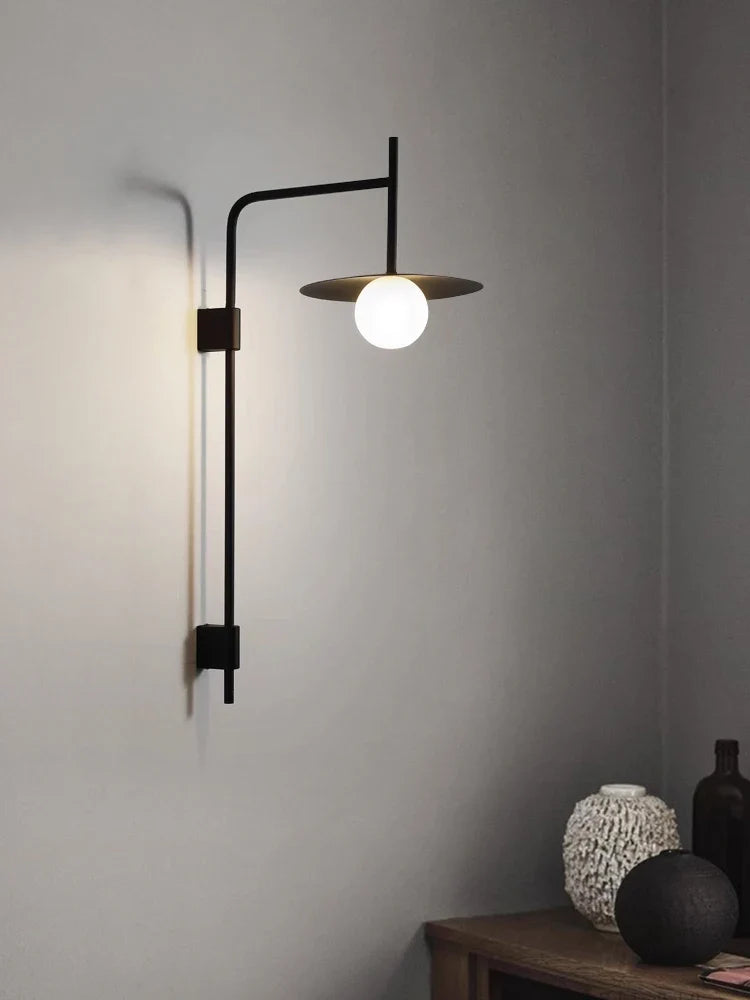 Minimalist wall sconce for modern interior decoration