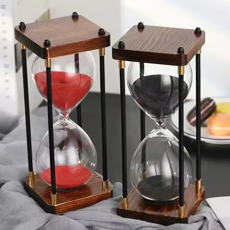 Decorative retro hourglass for office and luxury gift salon - view 4