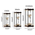 Decorative retro hourglass for office and luxury gift salon - Champagne / 60 min